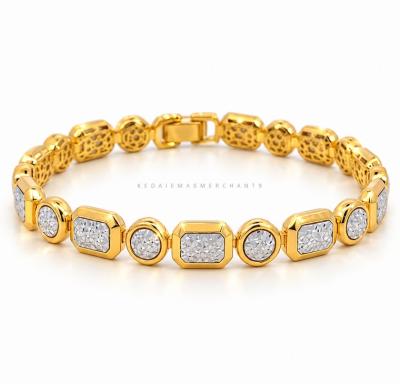 Merchant9 Rantai Tangan NOVA Ice Cut Circle Octelle 2C L:0.6CM (KLIP)