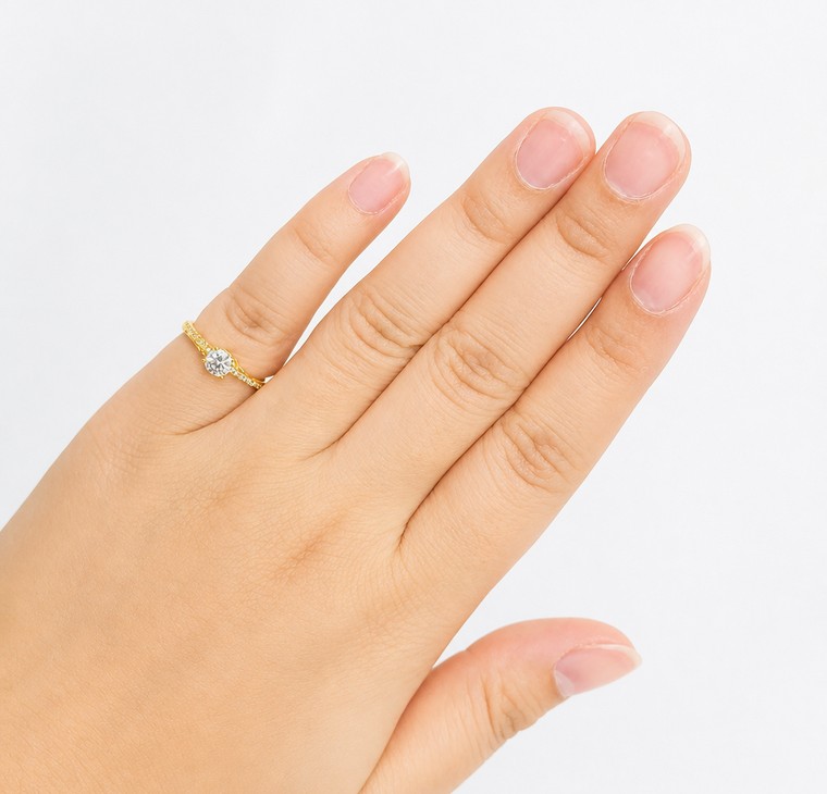 Merchant9 Cincin Emas Permata 6809
