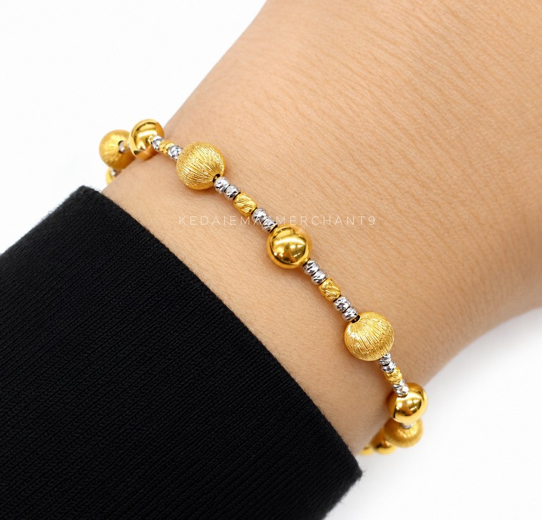 Merchant9 Rantai Tangan NOVA Dune Candy Buluh Dimensi 2C L:0.6CM