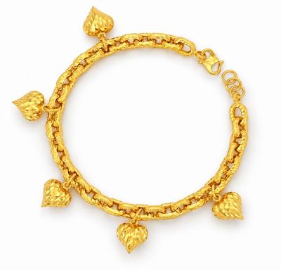 Merchant9 Rantai Tangan Sauh Dimensi Gantung Love L:0.45CM