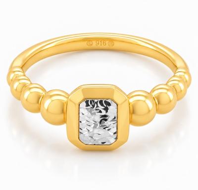 Merchant9 Cincin Emas NOVA Ice Cut Octelle Pearl 2C L:0.75CM