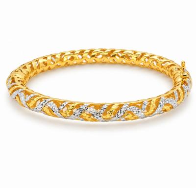 Merchant9 Gelang Oval Kerawang Chrome STM L:0.55CM