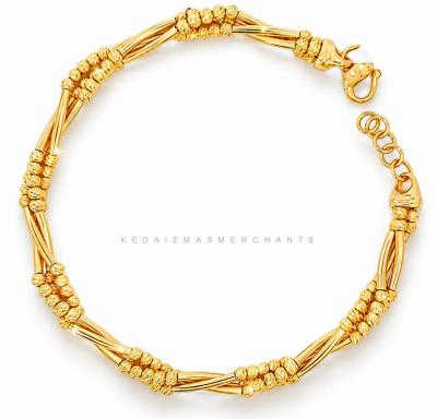 Merchant9 Rantai Tangan Megan Tocang 3 Boba L:0.4CM