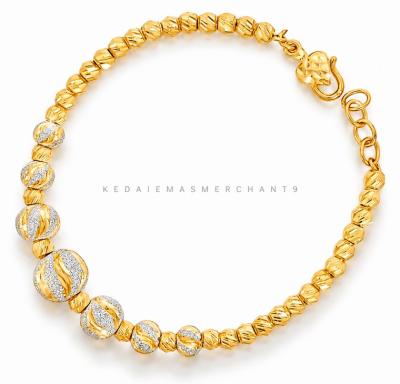 Merchant9 Rantai Tangan Choker Bola Marble 2C L:0.9CM