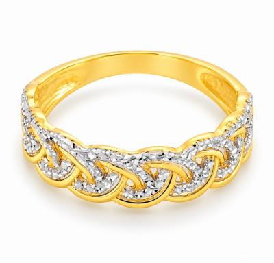 Merchant9 Cincin Emas Tocang Diamond Cut 2C L:0.55CM