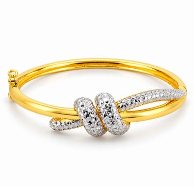 Merchant9 Gelang Oval KNOT DIAMOND CUT 2C