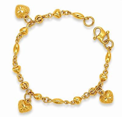 Merchant9 Rantai Tangan Candy Kerawang Cekmek Gantung Love L:0.35CM