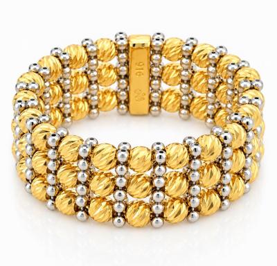 Merchant9 Cincin Emas Boba Italian 3 Layer 2C L:0.8CM