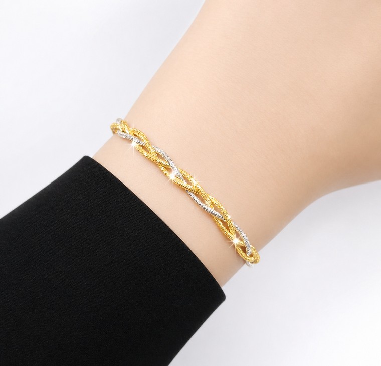 Merchant9 Rantai Tangan Tocang Candy Italian 2C L:0.4CM