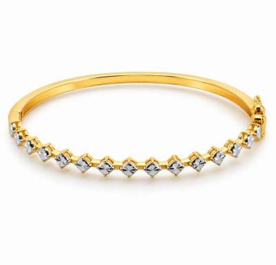 Merchant9 Gelang LOUISE Diamond Cut 1 Layer L:0.4CM