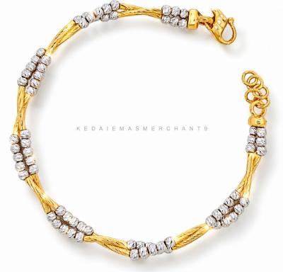 Merchant9 Rantai Tangan Megan Tocang 2 Boba 2C L:0.4CM