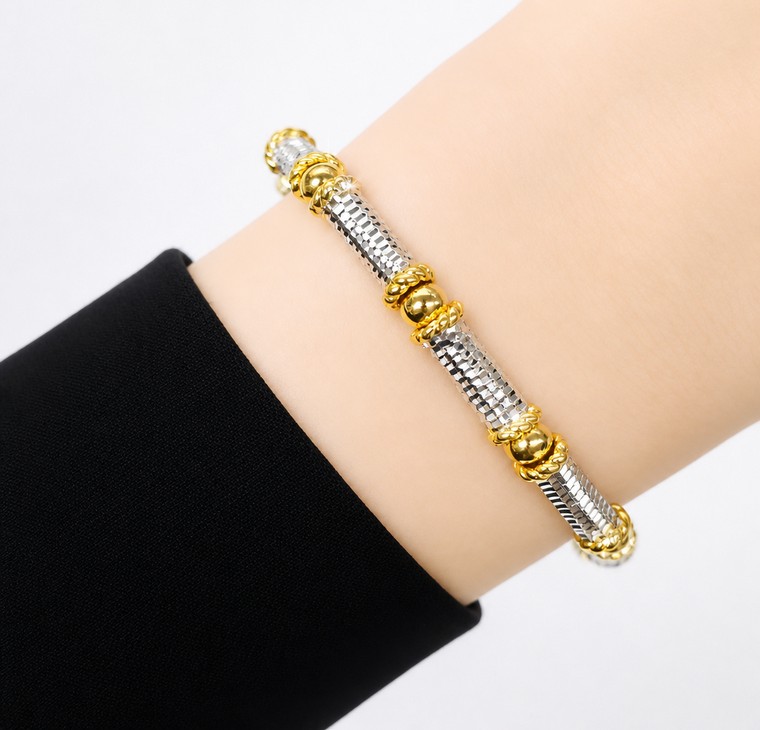Merchant9 Rantai Tangan Buluh Pearl 2C L:0.4CM