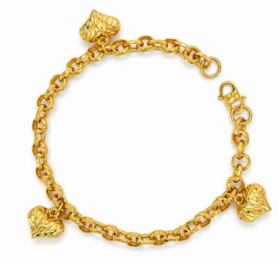 Merchant9 Rantai Tangan Kendi Sauh Dimensi Gantung Love L:0.4CM