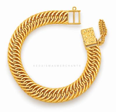 Merchant9 Rantai Tangan Kait 3 Dimensi L:1CM (KLIP PETAK)