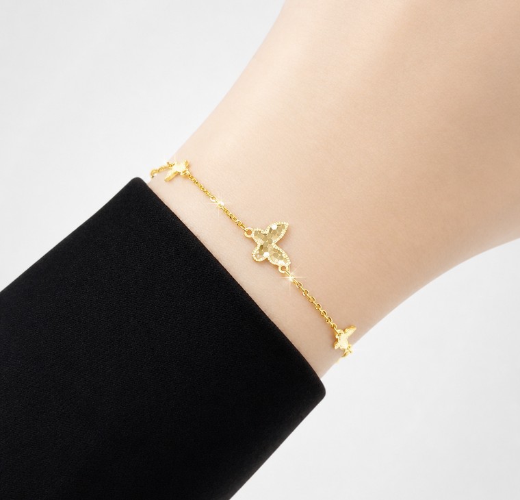 Merchant9 Rantai Tangan Polo Honey Butterfly Minimalist