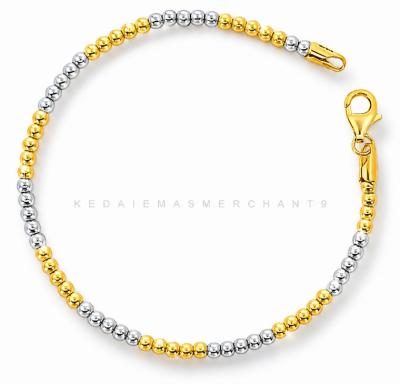 Merchant9 Rantai Tangan LAURA Pearl 2C L:0.2CM
