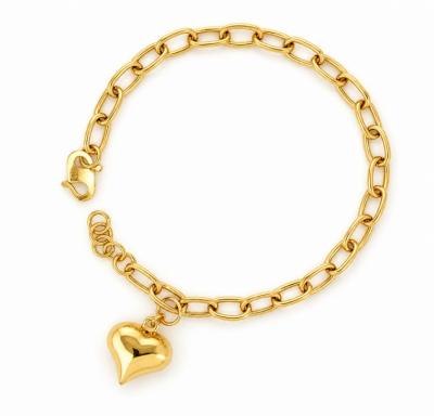 Merchant9 Rantai Tangan Paperclip Love Gantung L:0.4CM