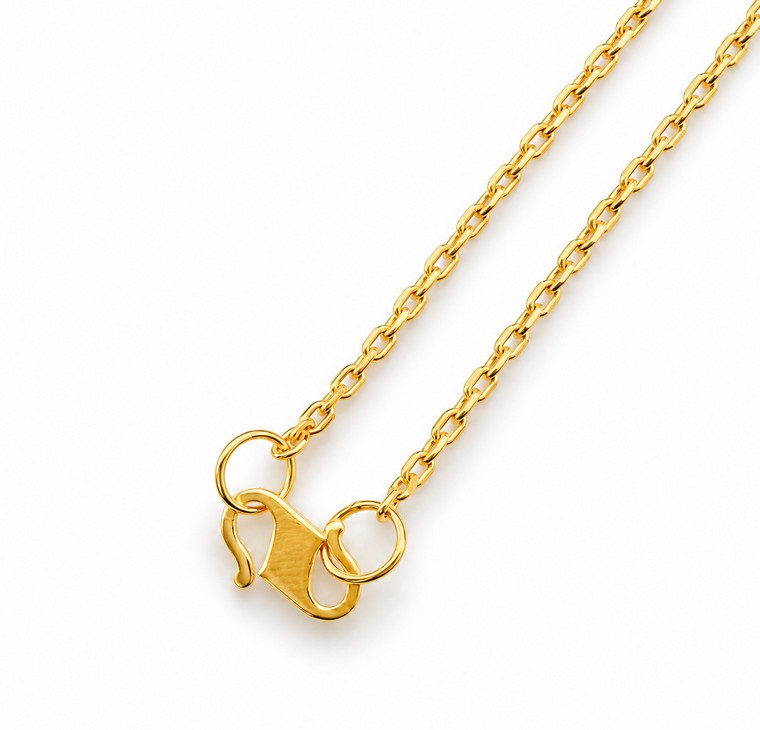 Merchant9 Rantai Leher Choker Sauh VC - 3 Clover