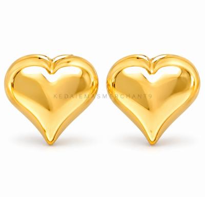 Merchant9 Subang Paku Love Polish L:0.6CM
