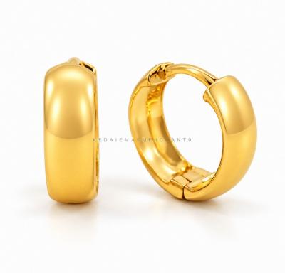 Merchant9 Subang Klip Polish L:0.3CM