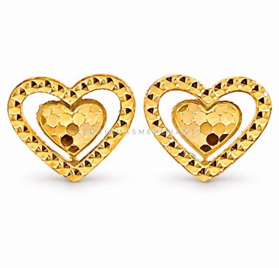 Merchant9 Subang Paku Love Honeycomb L:0.8CM