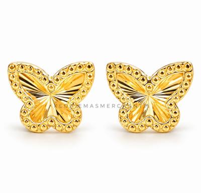 Merchant9 Subang Paku Butterfly Stripe L:0.8CM