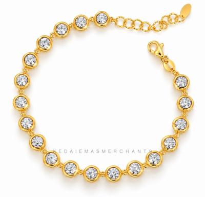 Merchant9 Rantai Tangan NOVA Ice Cut Circle 2C L:0.6CM