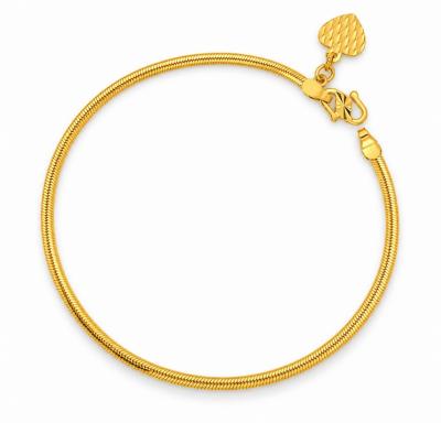 Merchant9 Rantai Tangan Snake Skin Polish L:0.2CM