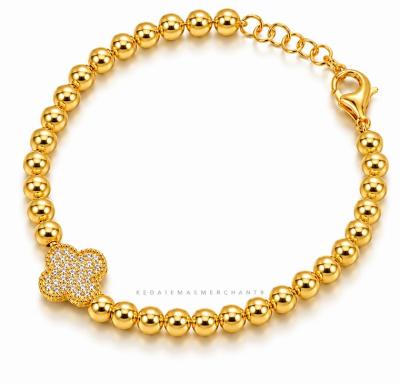 Merchant9 Rantai Tangan Pearl VC Permata L:1.3CM