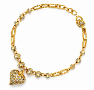 Merchant9 Rantai Tangan Choker Sauh Candy Planet Love 2C L:0.45CM