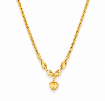 Merchant9 Rantai Leher Choker Pintal Siput Love L:0.3CM