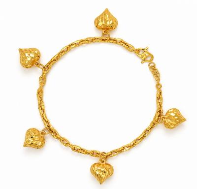 Merchant9 Rantai Tangan Sauh Dimensi Gantung Love L:0.3CM