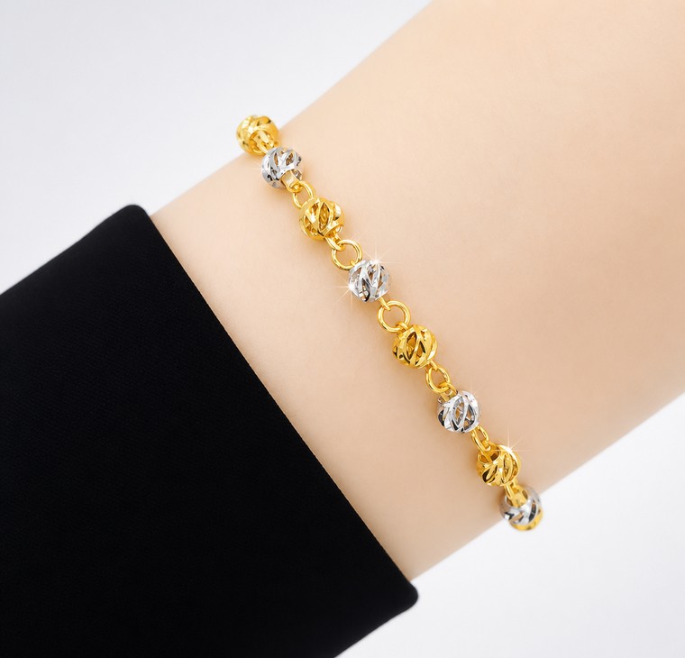 Merchant9 Rantai Tangan Candy Kerawang Chrome L:0.35CM