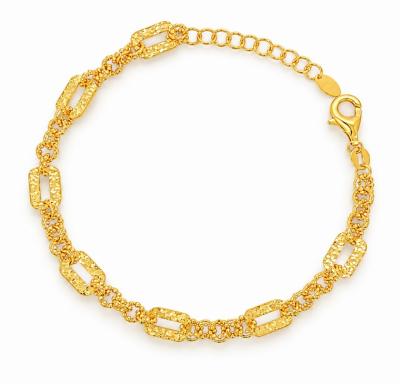Merchant9 Rantai Tangan NOVA Ice Cut Petak Double Ring L:0.65CM