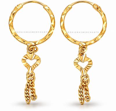 Merchant9 Subang Ring Dangle Love DIA:1.1CM