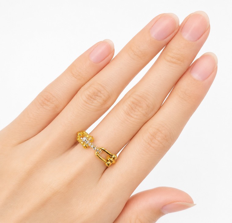 Merchant9 Cincin Emas Marget Kerawang 2C