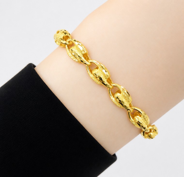 Merchant9 Rantai Tangan Siput Fashion Pasir L:0.5CM