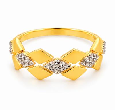 Merchant9 Cincin Emas Rhombus 2C L:0.8CM