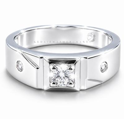 Merchant9 Cincin Perak Batu Putih 3371