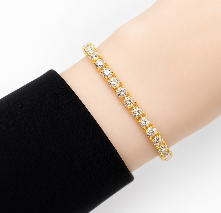 Merchant9 Rantai Tangan LOUISE Love Diamond Cut 2C L:0.4CM
