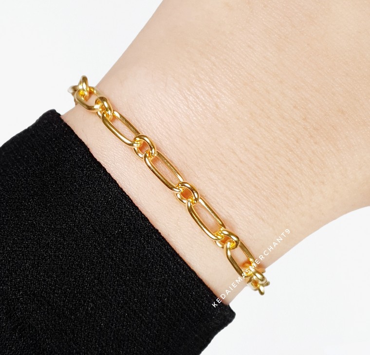 Merchant9 Rantai Tangan Sauh kendi L:0.6CM