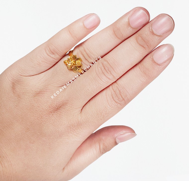 Merchant9 Cincin Emas Honeybee