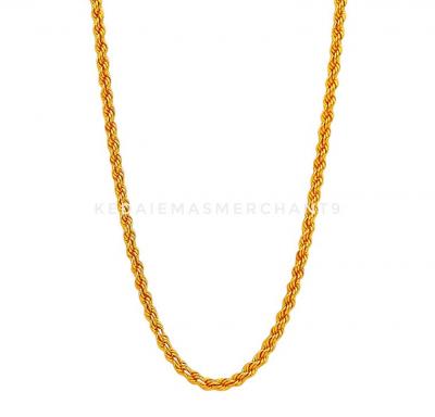 Merchant9 Rantai Leher Pintal L:0.2CM