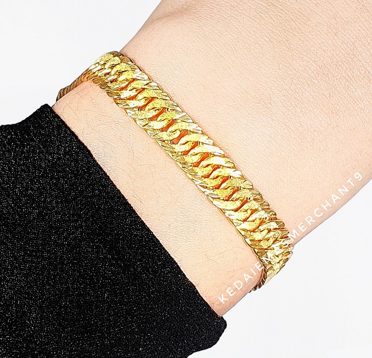 Merchant9 Rantai Tangan Kait 2 Pasir L:0.7CM