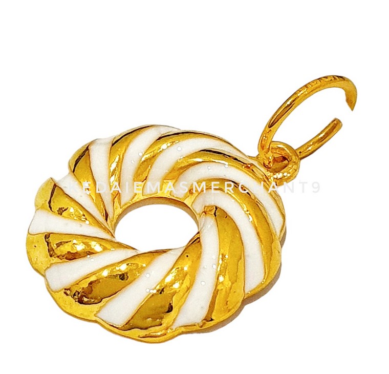 Merchant9 Loket Donut White L:1.5CM