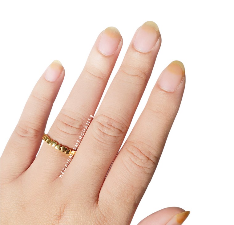 Merchant9 Cincin Emas Aera Love Minimalist I