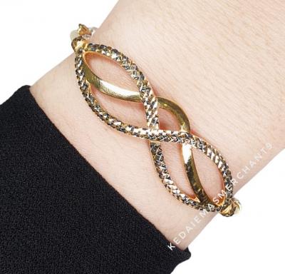 Merchant9 Gelang Wave Chrome