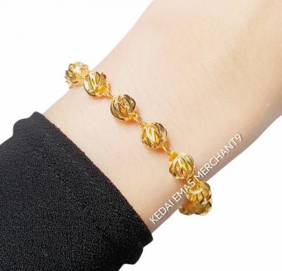 Merchant9 Rantai Tangan Candy Kerawang L:0.6CM