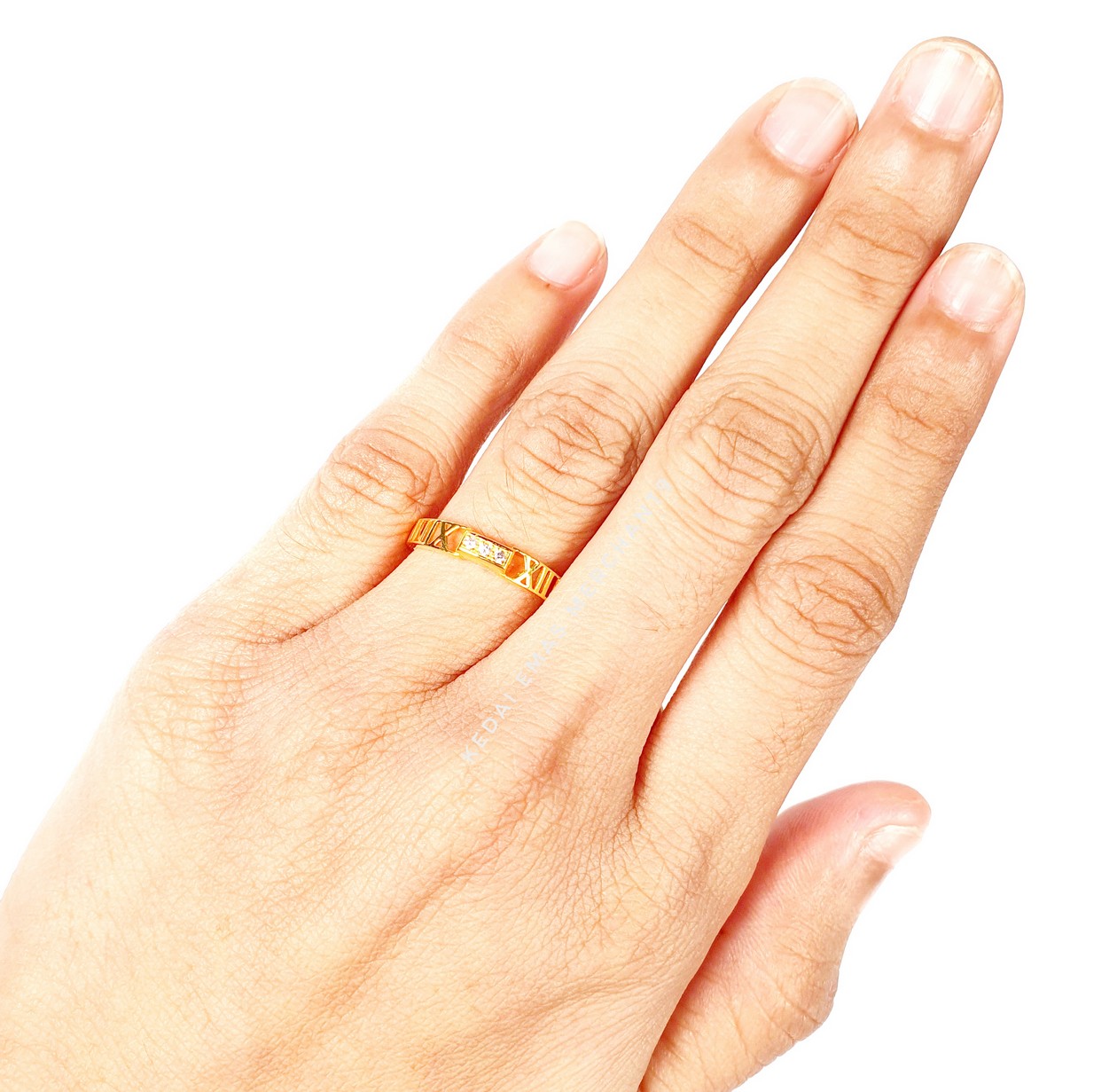 Merchant9 Cincin Emas Roman Permata II