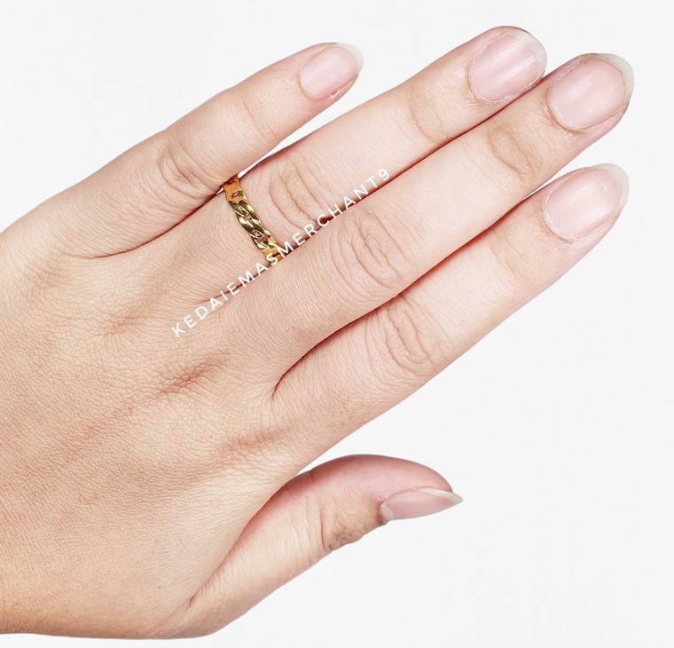 Merchant9 Cincin Emas Tocang Polish Full